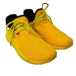 Adidas MD Human Race Pharrell Men's 8.5 Lifestyle Shoes Yellow GY0091